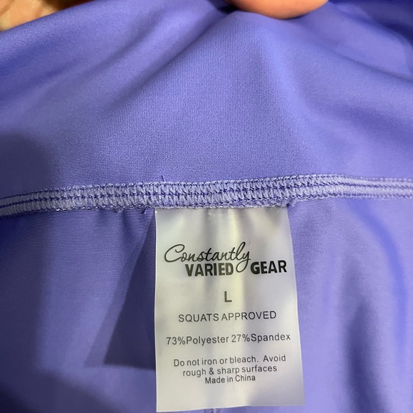 NEW! CVG full length Purple Reign leggings - Picture 4 of 4